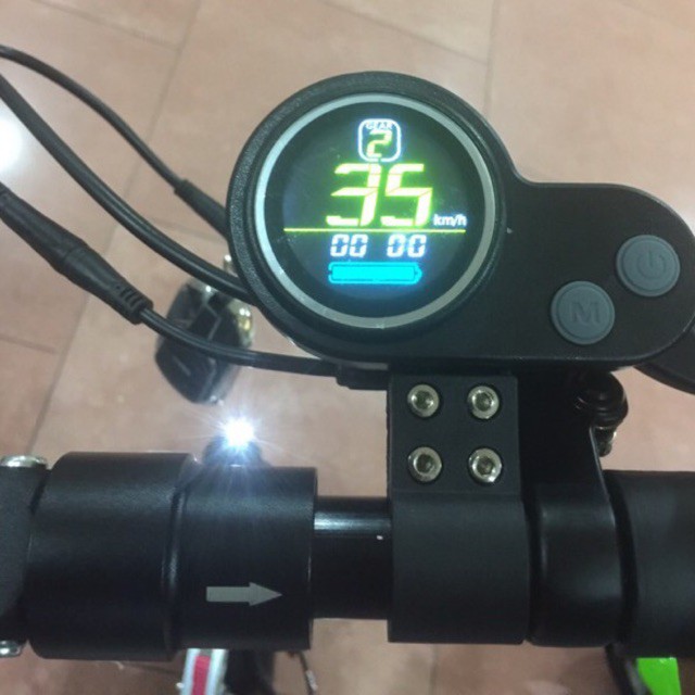 Handle gas 36v dc skuter listrik otoped dengan display indikator speed
