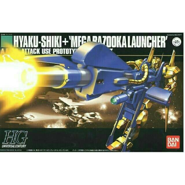 HG HYAKU SHIKI + MEGA BAZOOKA LAUNCHER