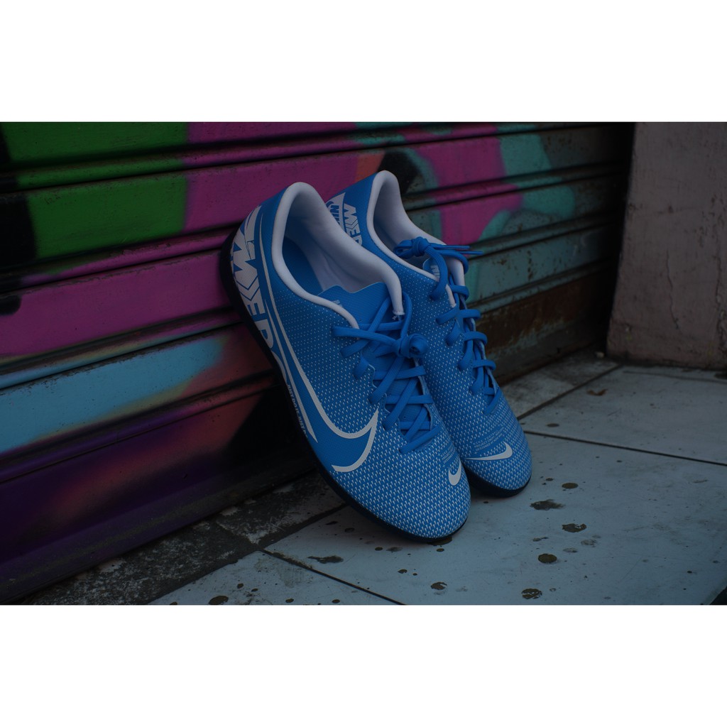 Sepatu Bola Nike Mercurial Vapor 13 Academy FG Blue Hero  Original BNIB