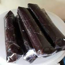 4 lonjor Dodol / jenang Ketan Hitam Asli khas bogor higienis ( 1000 gram/ 1 kg )