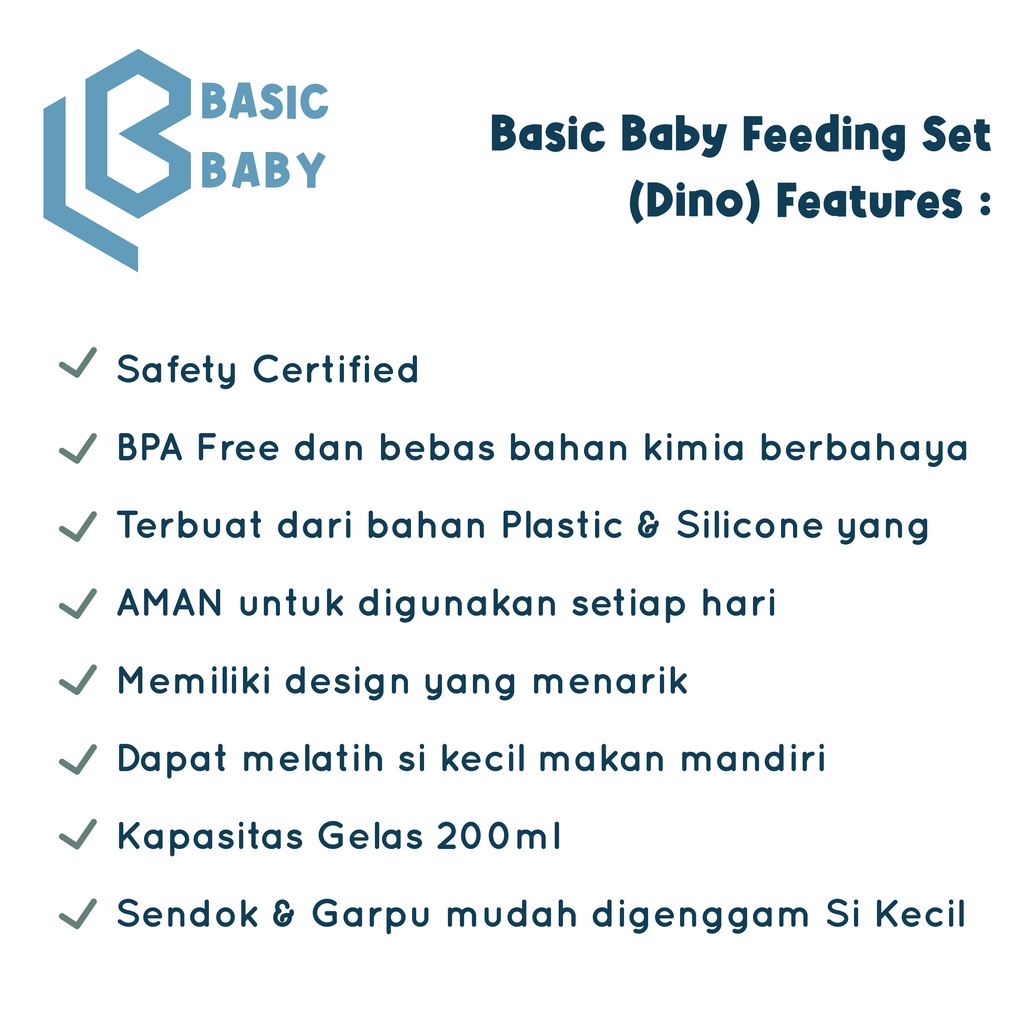 Basic Baby Feeding Set - Tempat Makan Bayi