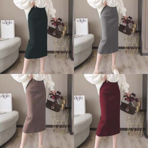 Rok Span knitted  pendek  SEBETIS TERMURAH /ROK SPAN PENDEK /ROK RAJUT