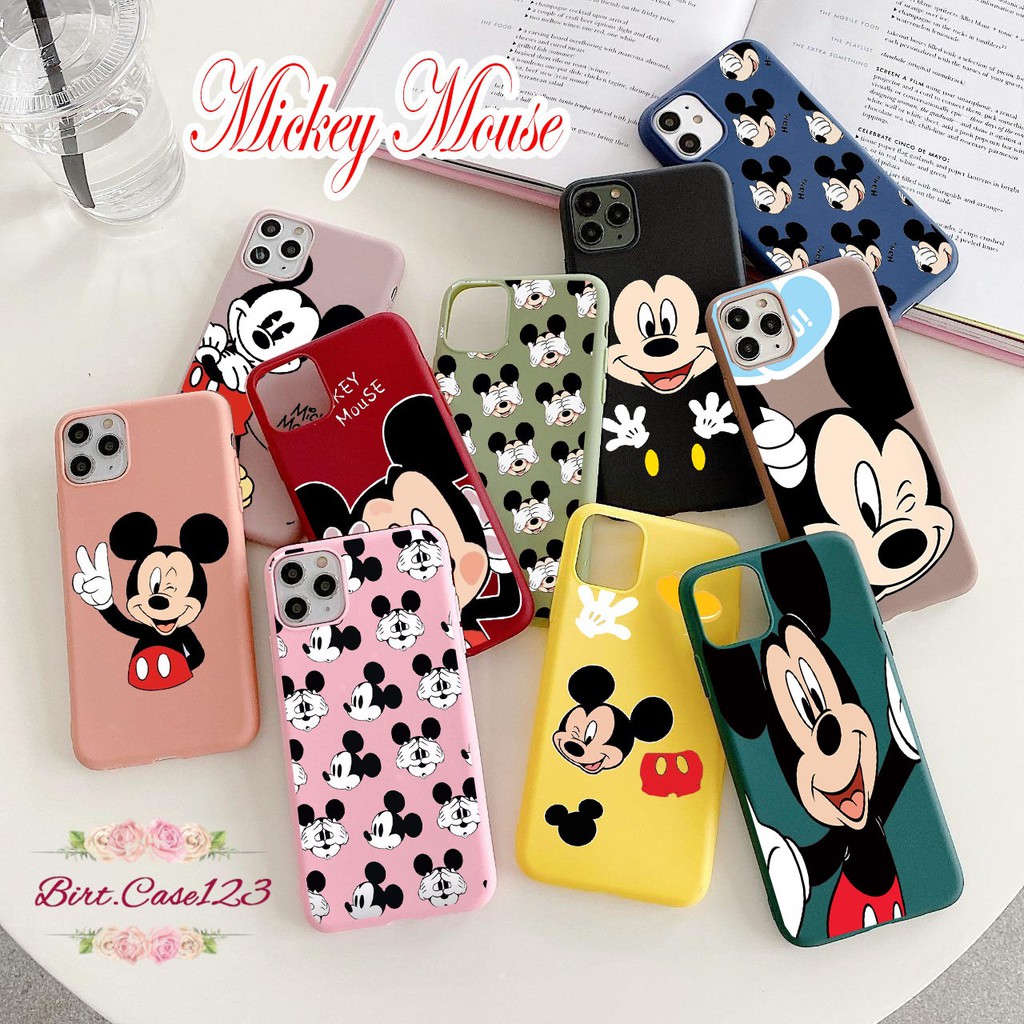 Softcase MICKEY MOUSE Oppo A3s A1k A5 A9 2020 A7 F9 A5s A31 A52 A92 A37 A53 A83 F1s F11 Pro BC2845