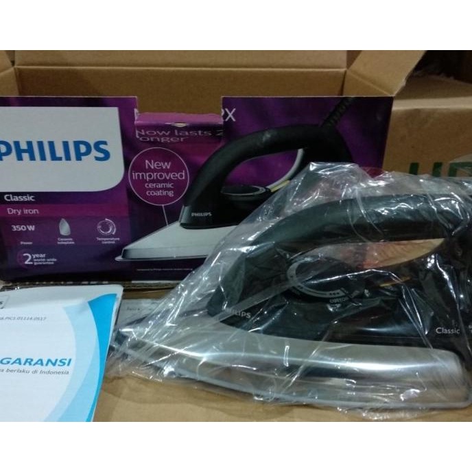 Setrika Philips HD1173 Philips Setrika HD1173 - Hitam / Black Termurah