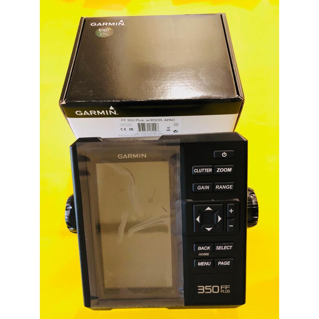 FISH FINDER GARMIN 350 PLUS ( Garansi Resmi TAM 2 Tahun ) Plus TRANDUCER GT-20 CLEAR VIEW