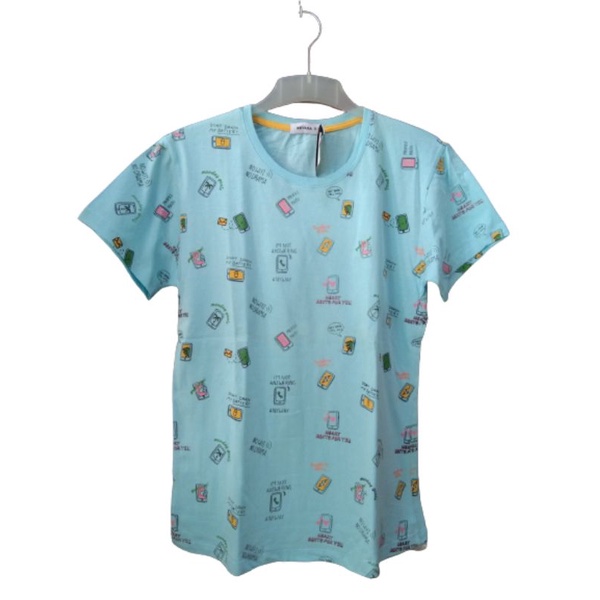 Kaos Nevada Anak Cewek Pendek Size 13-14t, 15-16t.