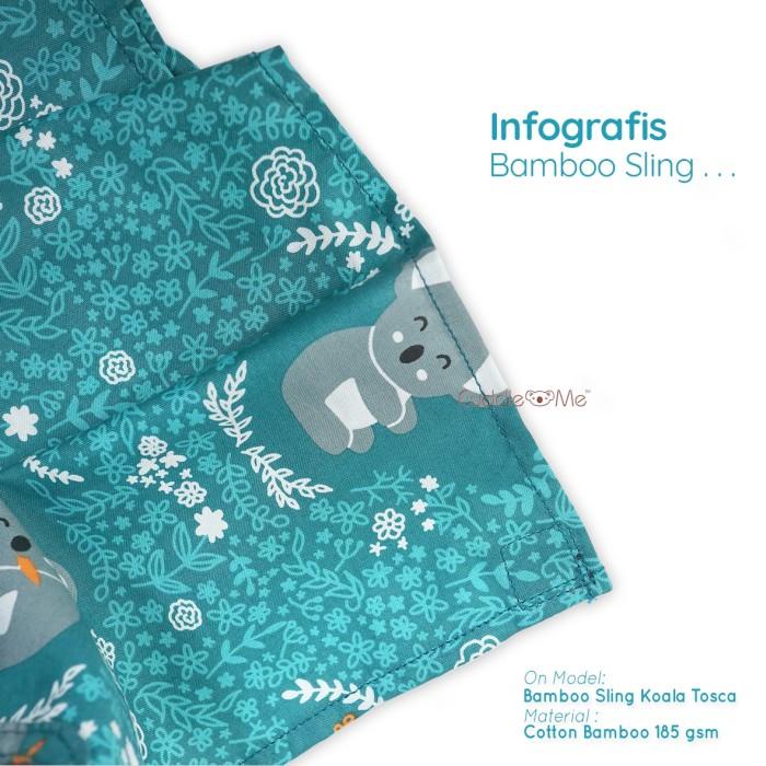 Gendongan Bayi CuddleMe Bamboo Sling - Cuddle Me Ring Sling