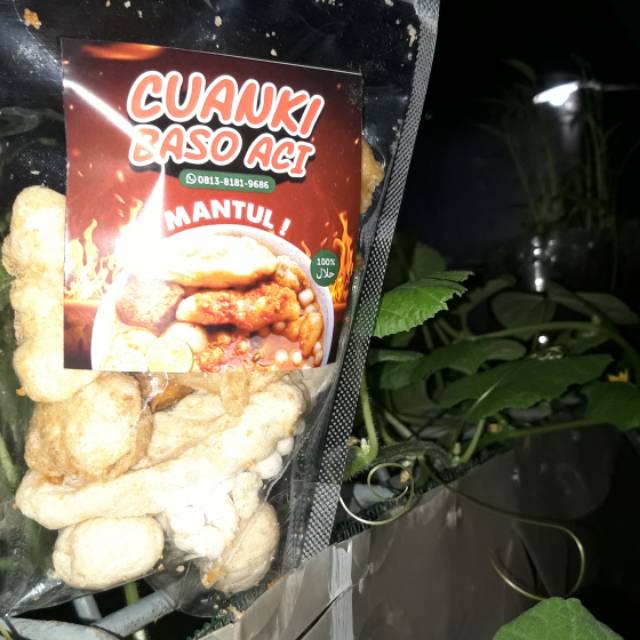 

Cuanki Instan baso aci tulang rangu