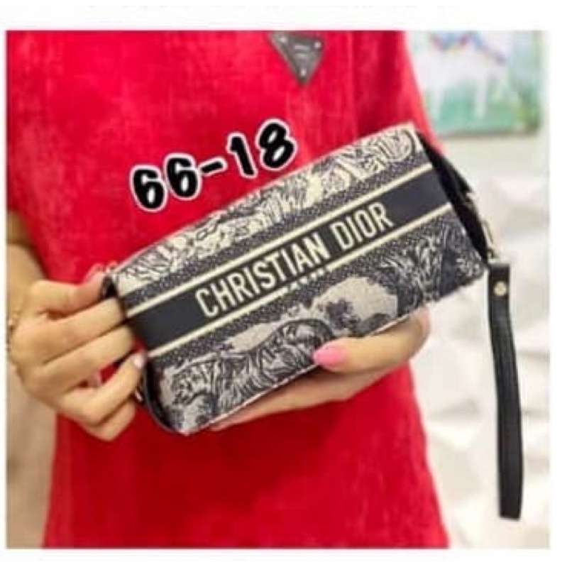 Terbaru Clutch Tabung Dior Mirror Premium Pouch Pria/Wanita Limited Edition Mirror Quality