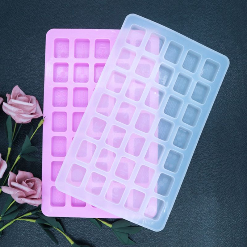 SIY  DIY Silicone Small Mahjong Mold Crystal Drop Gel High Mirror Creative Mold Handmade Accessories