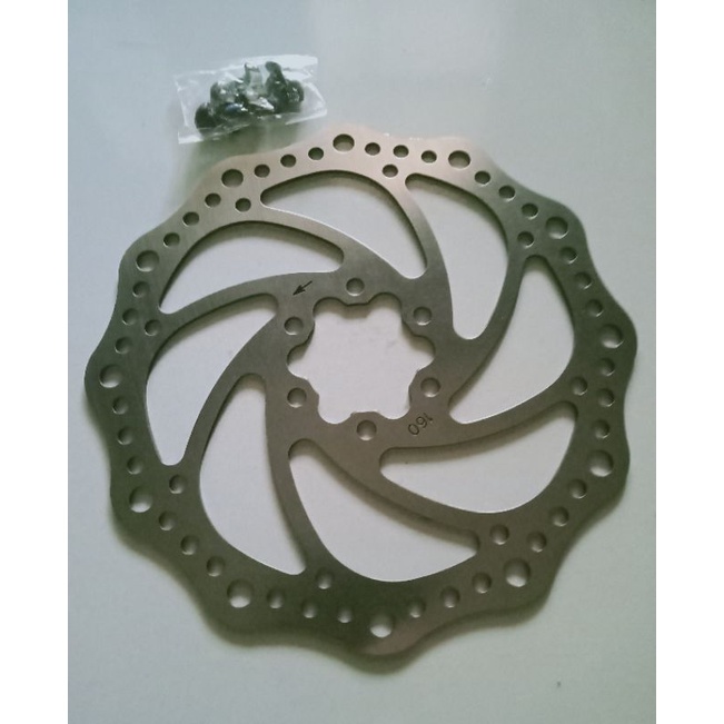 rotor/piringan cakram sepeda MTB ZOOM taiwan 160