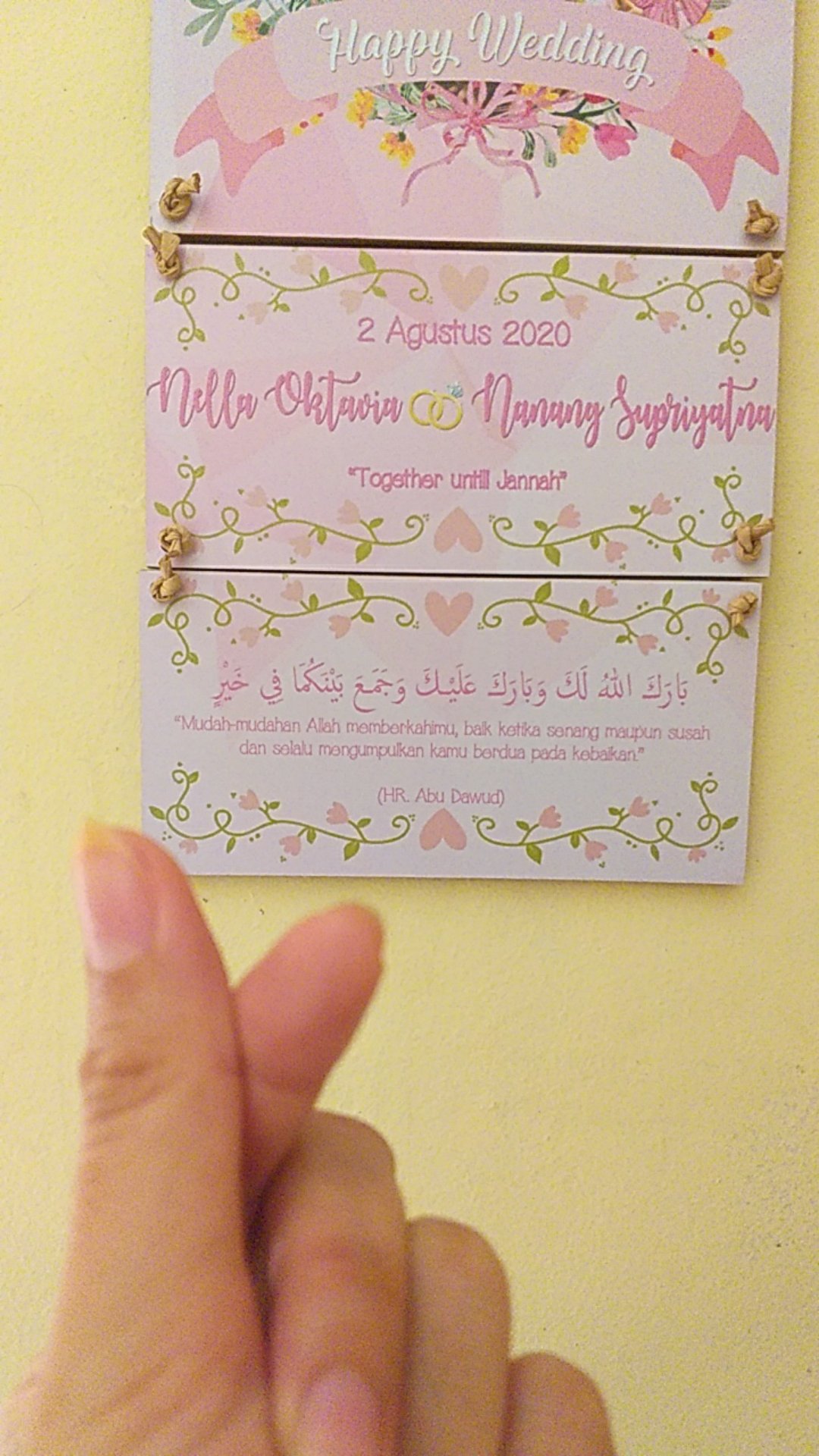 Wp Project Wall Decor Pajangan Dinding Hiasan Dinding Shabby Chic Kado Ultah Pernikahan