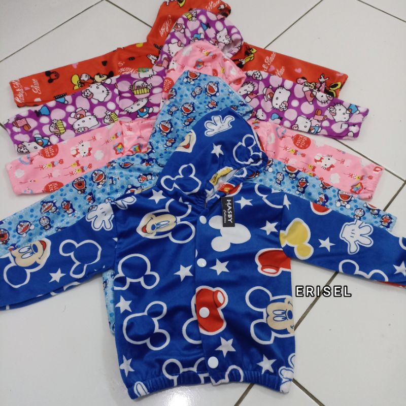 Jaket Bayi Printing 0-12 bulan