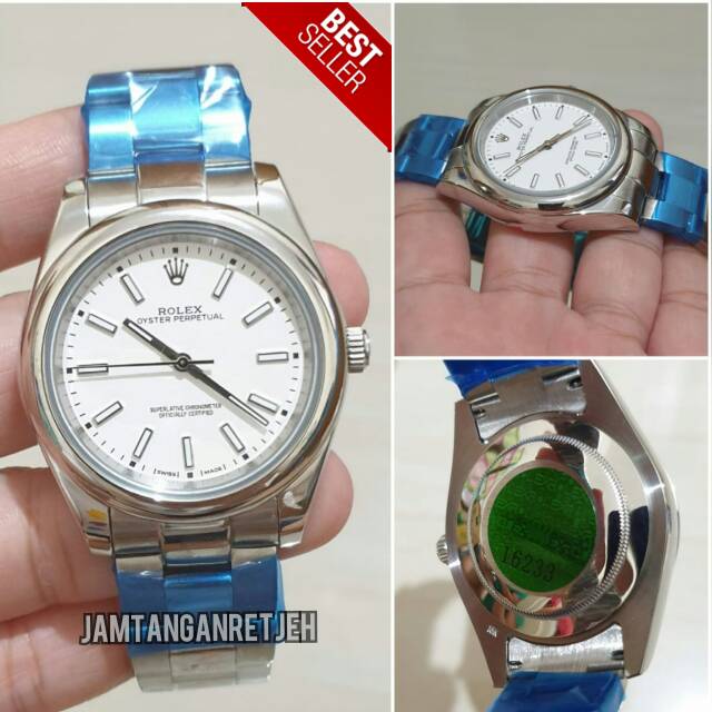JAM TANGAN WANITA ROLEX OYSTER  AUTOMETIC