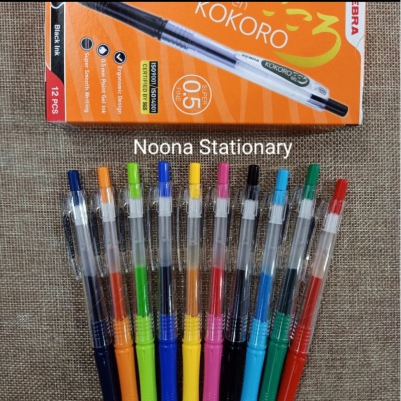 

Zebra Kokoro Gelpen 0.5 mm