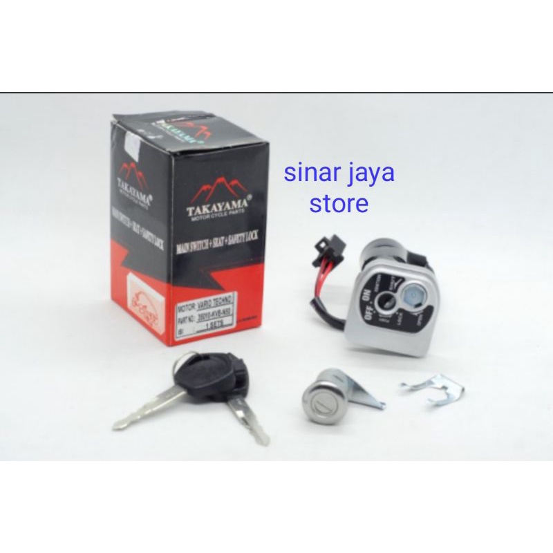 Kunci Kontak Set Vario Techno Takayama