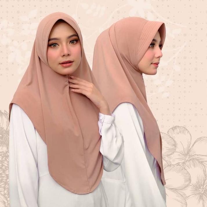Silver Promo Raisa hijab bergo sport pinguin jersey / jilbab sport jersey pet antem #PRICEPOOL
