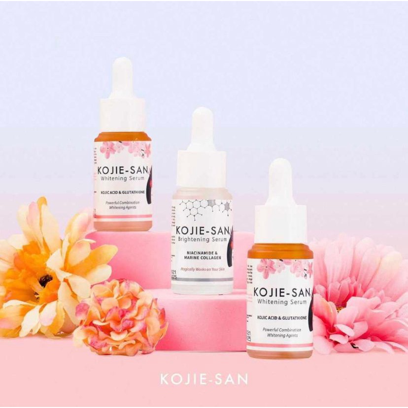 [NEW] Kojie San Brightening &amp; Whitening Serum 20 ML / Pemutih Pencerah Wajah