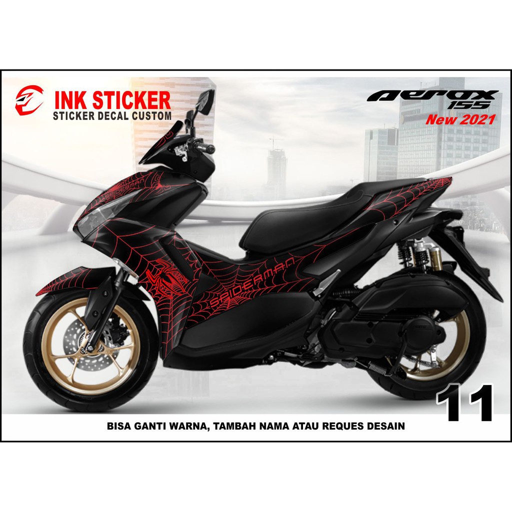 Sticker Decal Aerox 2021 11 Fullbody