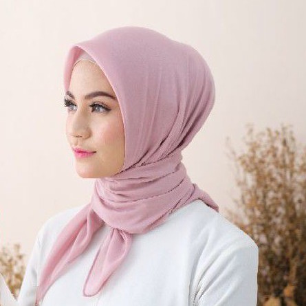 Hijab Segiempat Voal polos - Amira