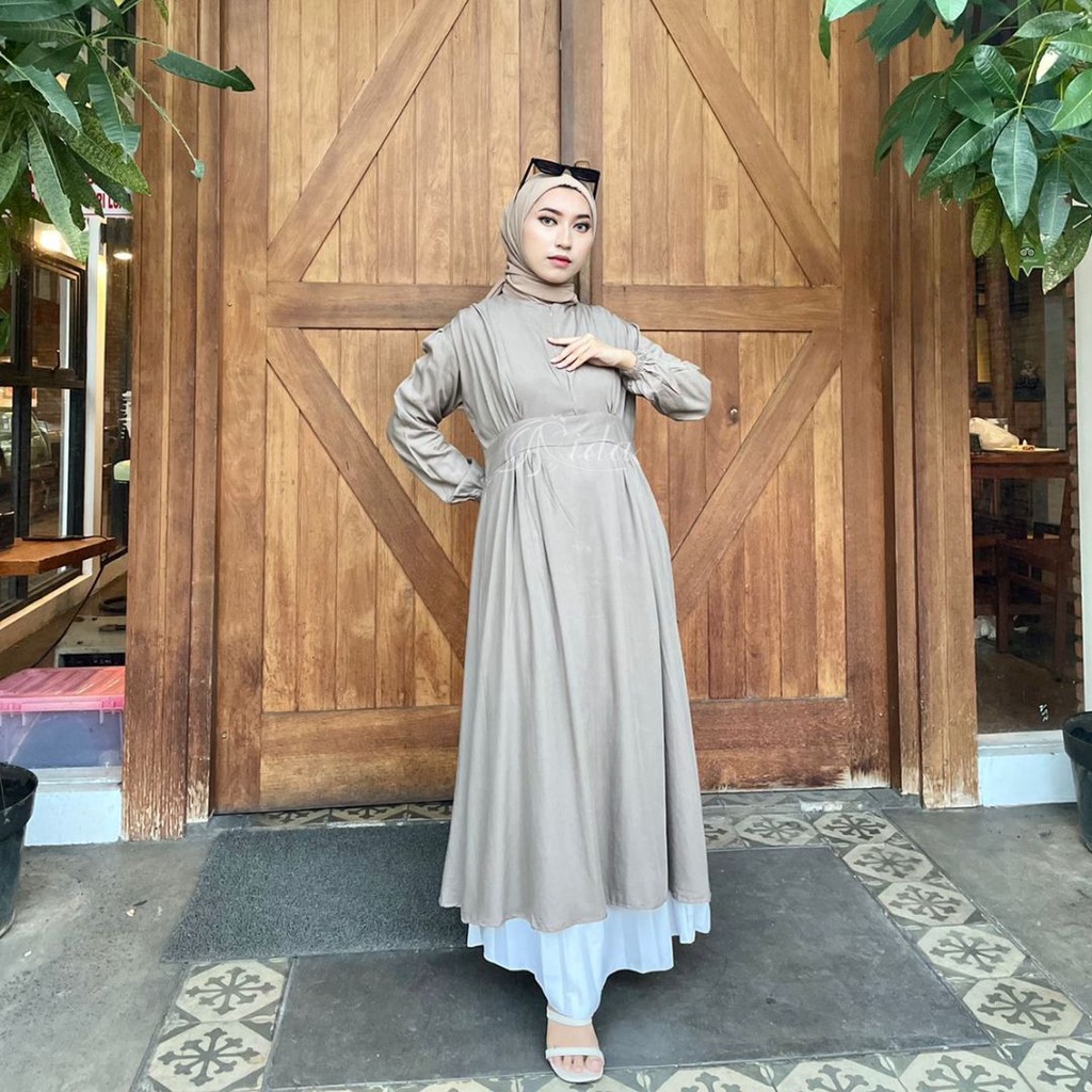 Sera Midi Dress Hijab By Aida