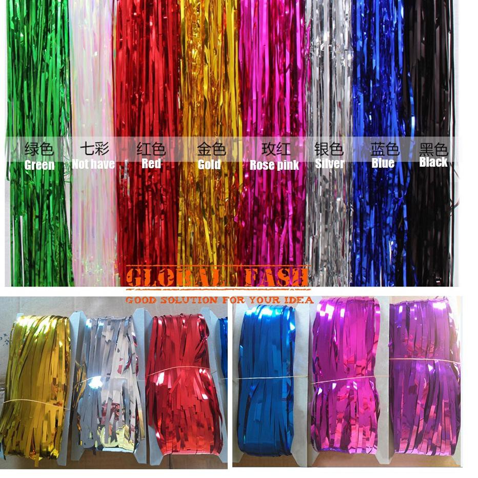 Buy Now Backdrop Foil Tirai Rumbai Foil Foil Fringe Curtain