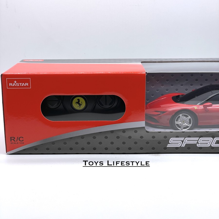 Mobil RC Remote Control RASTAR Ferrari SF90 Stradale 1:24 (LICENSED)