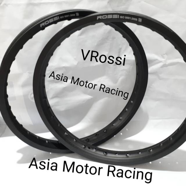 Velg Rossi 140x140 Ring 17 Velg Rossi Sepasang 1set Depan Belakang Ring 17