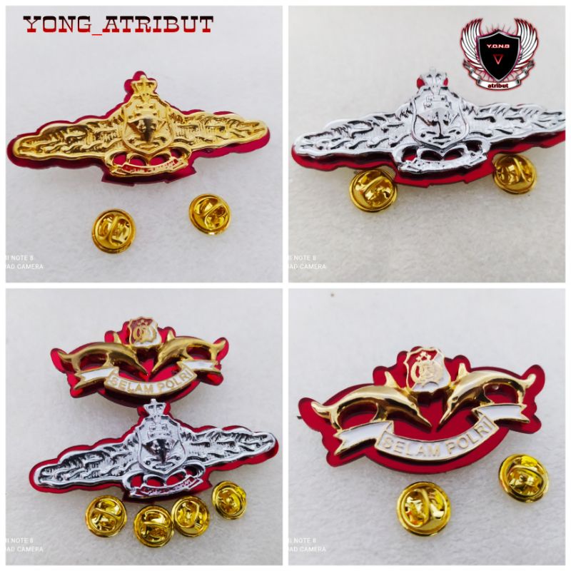 ⭐⭐⭐⭐⭐ PIN/WING BAHARI GOLD, BAHARI CROME, SELAM POLRI, PIN GABUNG SELAM & BAHARI POLRI EXCLUSIVE