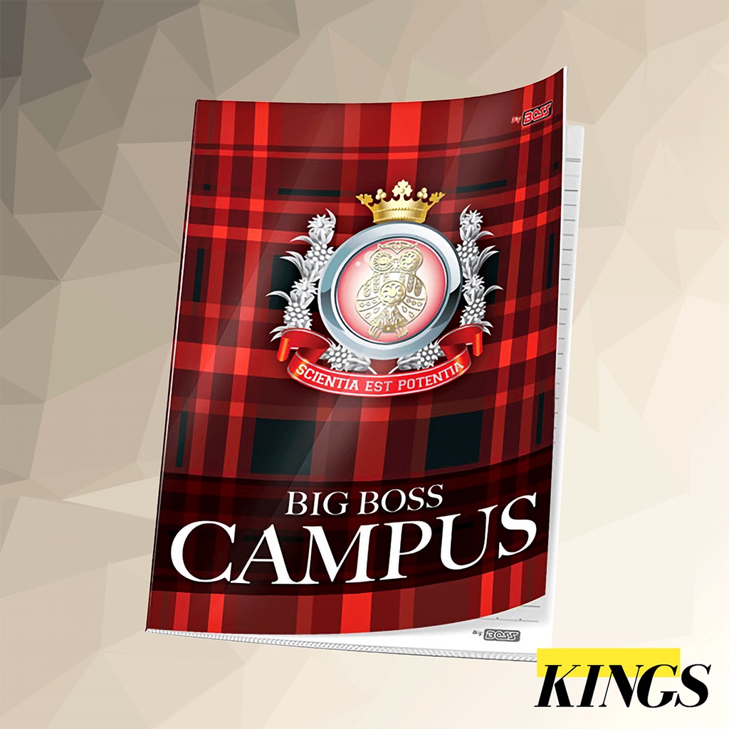 

Big Boss Campus Notebook / Buku Tulis 50 Lembar BB CAMP 002 JK