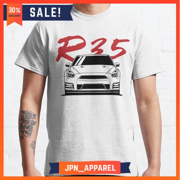 Kaos Baju GTR (R35) 488328 T-shirt Premium Build Up