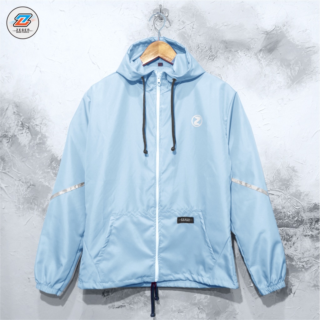 ZPS Jaket Parasut Wanita - Jaket Olahraga - Jaket Sepeda - Jaket Jogging - Jaket Parasut - Jaket Running-6