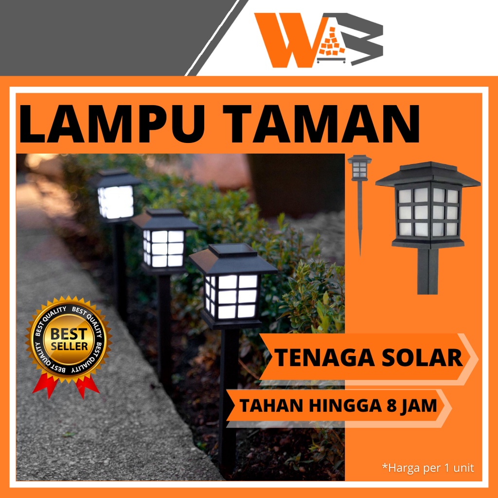 COD Lampu Tancap Dekorasi Taman Tenaga Surya Outdoor Solar Tenaga Matahari Untuk Taman B06