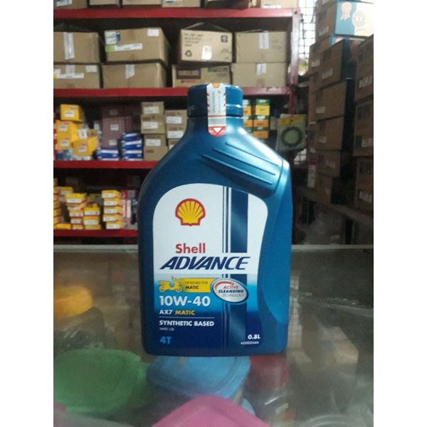 Oli Shell Advance AX7 Matic 10W/40 0.8L