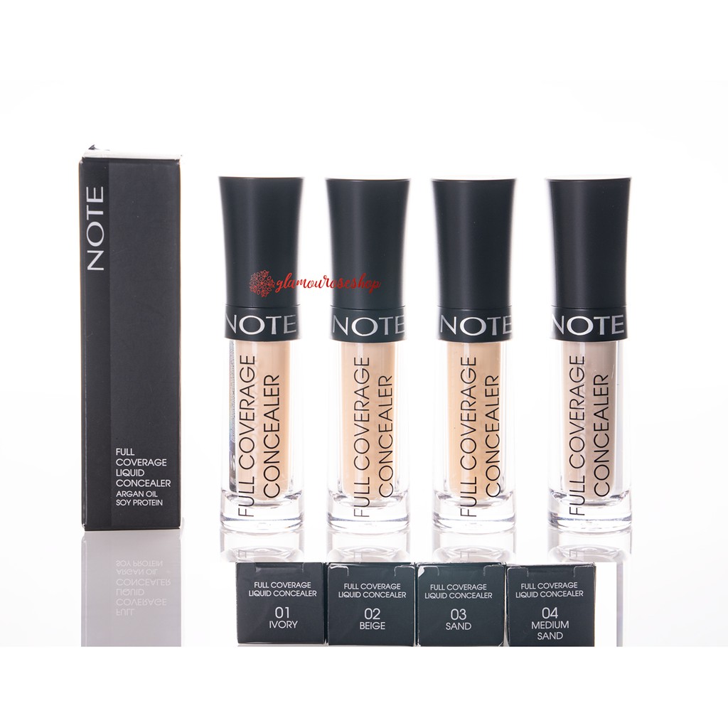 note full coverage liquid concealer