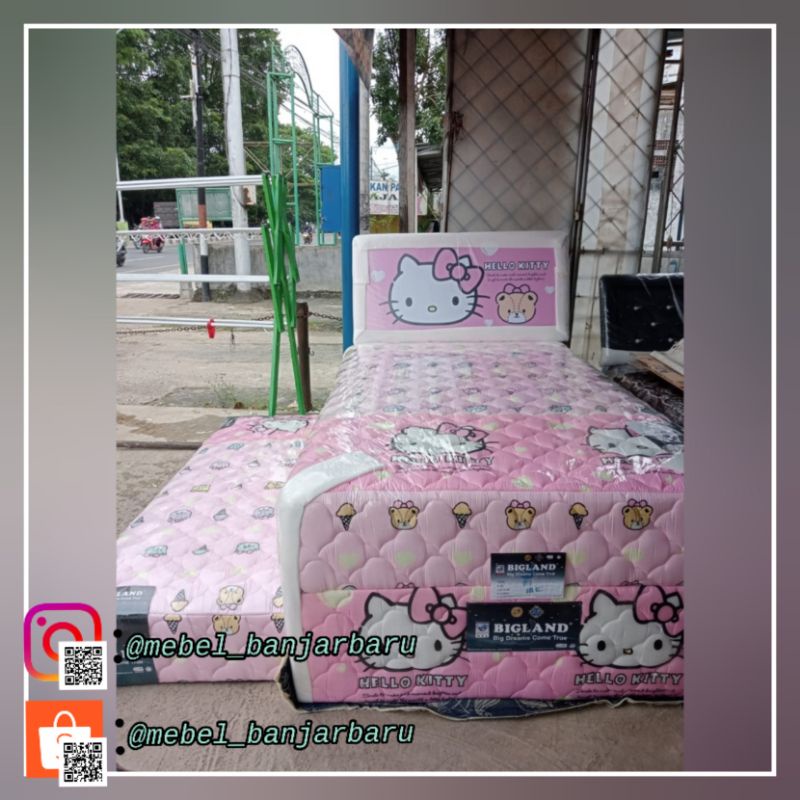 SET SPRING BED SORONG KARAKTER