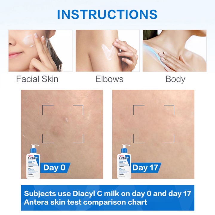 CeraVe Moisturizing Lotion 236ml(Moisturizing Cream) For Normal To Dry Skin/ Foaming Facial Cleanser 236ML（Facial Wash）