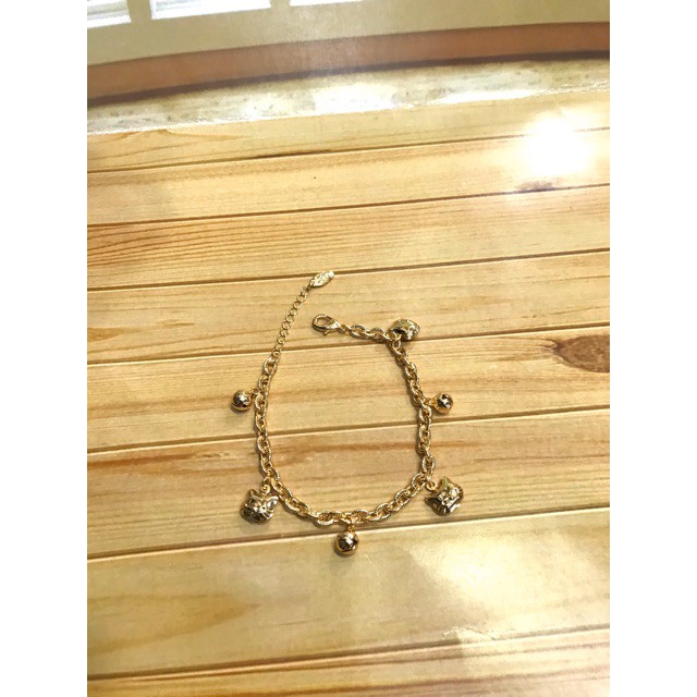 New Item! Gelang tangan wanita jurai jurai lapis emas 02 Baru!