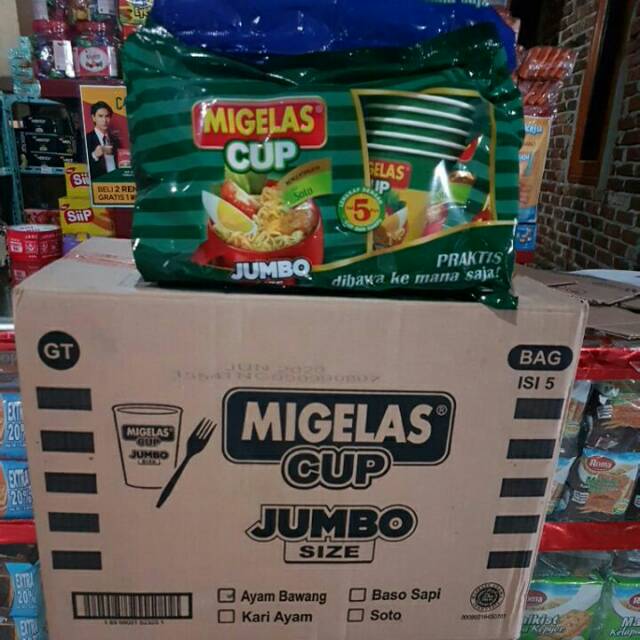 Mie gelas cup jumbo size 41g
