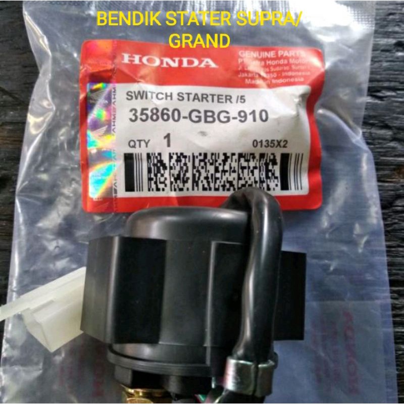 Bendik stater grand supra supra x 125 revo