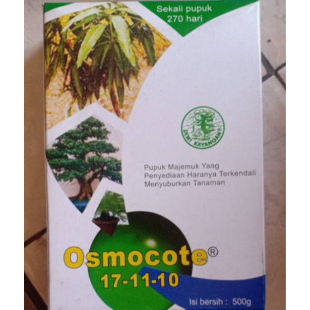 Belanja,,, Pupuk Osmocote Daun Tanaman Bonsai 500 Gram