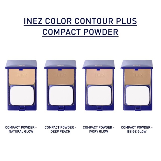 INEZ COLOR CONTOUR PLUS COMPACT POWDER