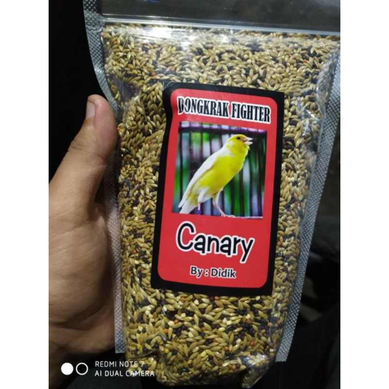 DONGKRAK KENARI 500GRAM PAKAN BURUNG KENARI JAHAT PAKAN LOMBA KENARI