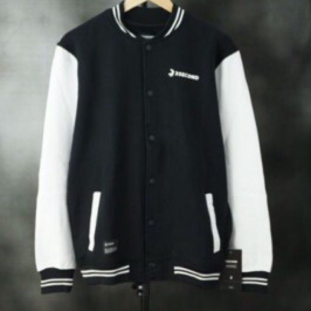 jaket baseball 3SECOND 100% ORI