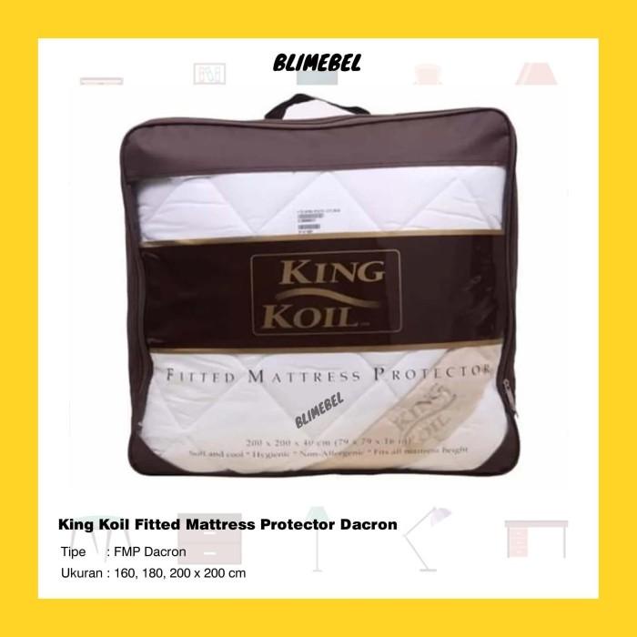 King Koil Fitted Mattress Protector Dacron / Pelindung Matras