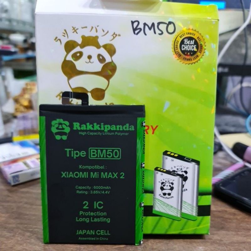 BATERAI DOUBLE POWER RAKKIPANDA Mi Max 2 BM50