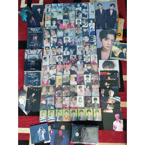 WTS PC PHOTOCARD OFFICIAL BAEKHYUN BUNNY JASMER KIHNO TIHOL