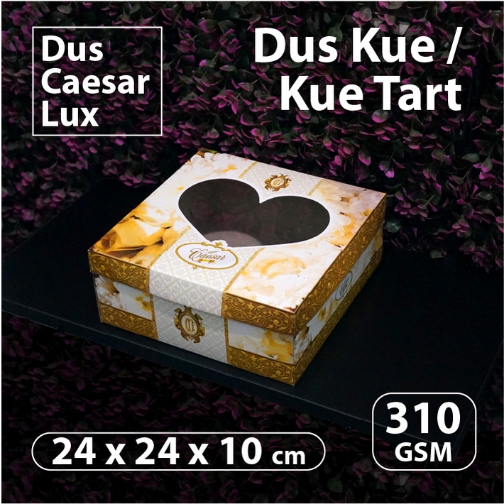 Dus Cake Motif 24  x 24 x 10 cm - CAESAR LUX - Box Kue