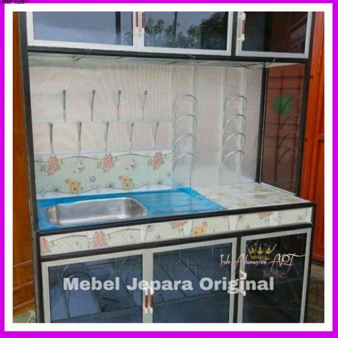 Rak Dapur Wastafel Portable / Kitchen Set Dapur Sehat Bahan Alumunium
