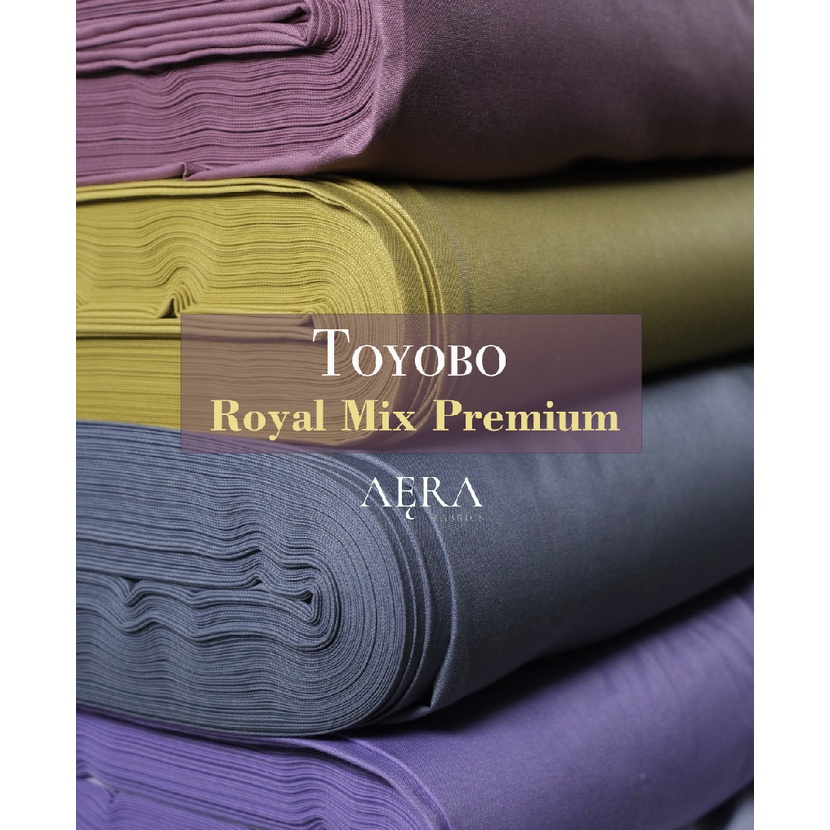 1/2 meter Kain Toyobo Original Royal Mix PREMIUM/ Katun Toyobo